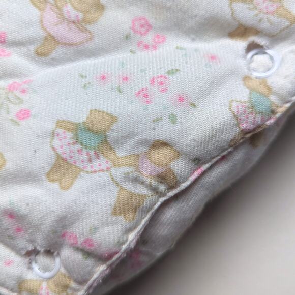 Vintage Romper Baby Girls Size 6-9m Pink Ballerina Puffy - Picture 7 of 9